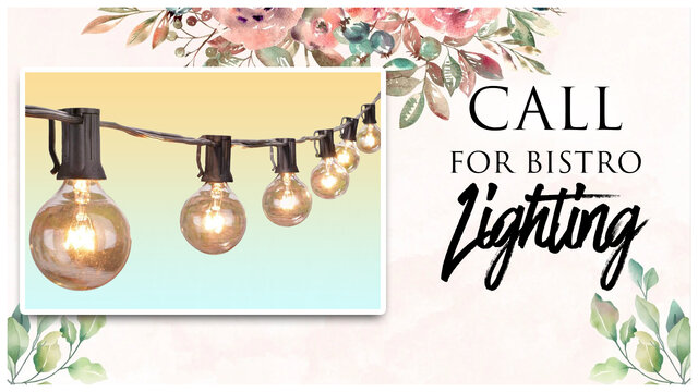 Call for Bistro Lighting